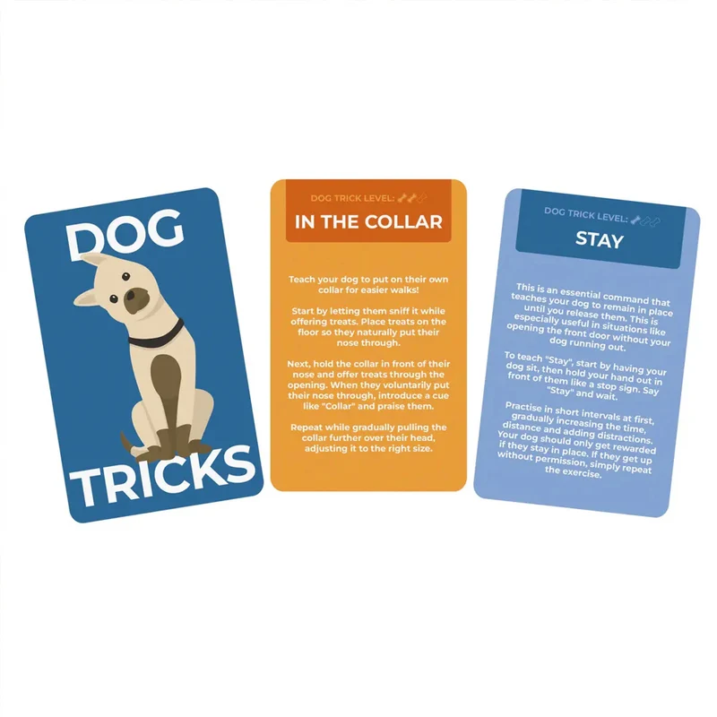 Dog Tricks Card Pack