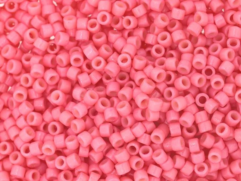 Miyuki Delicas 11/0 - Duracoat opaque guava 2115
