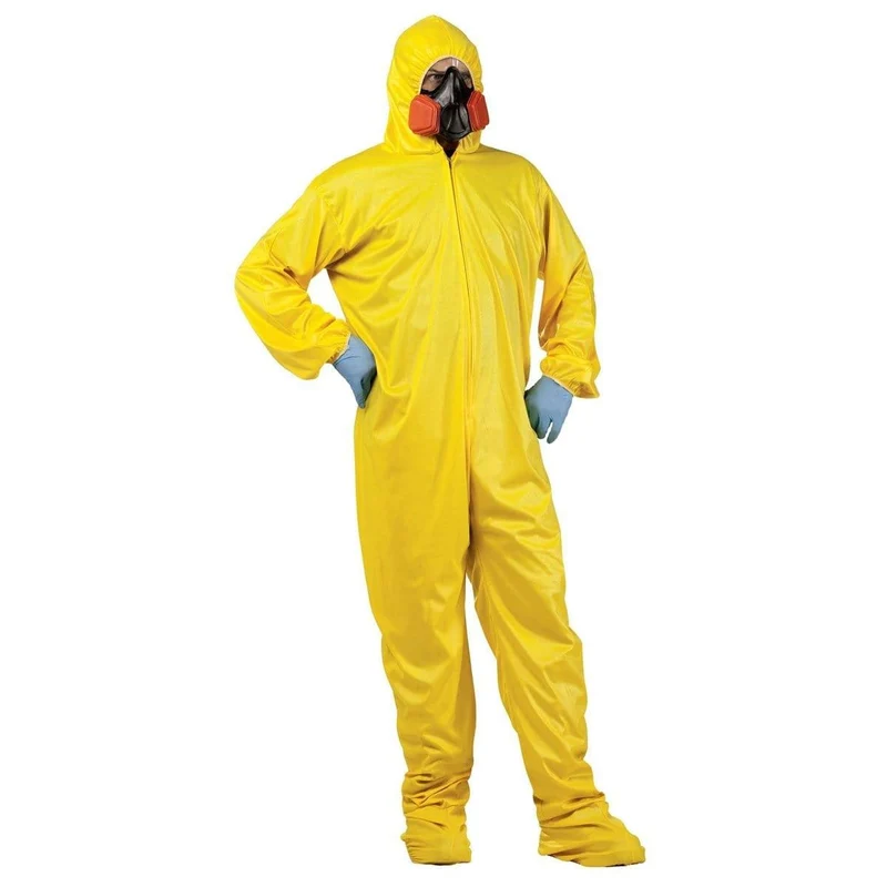 Hazmat Suit Costume for Adults
