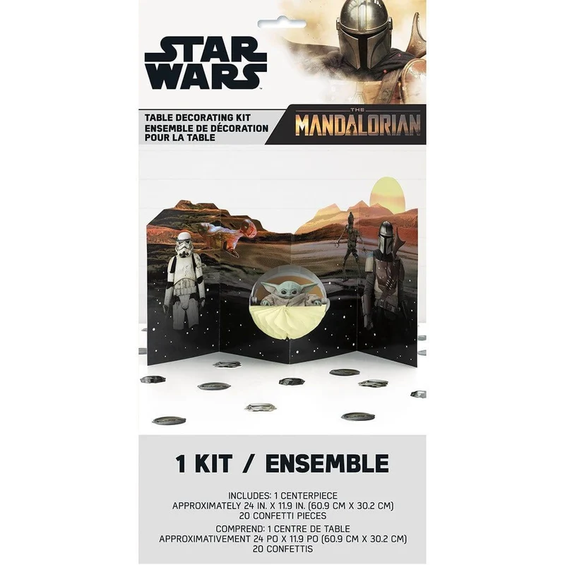 Baby Yoda table decorating kit