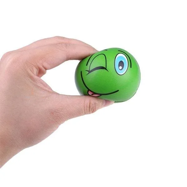 Balle Anti Stress Emoji x6