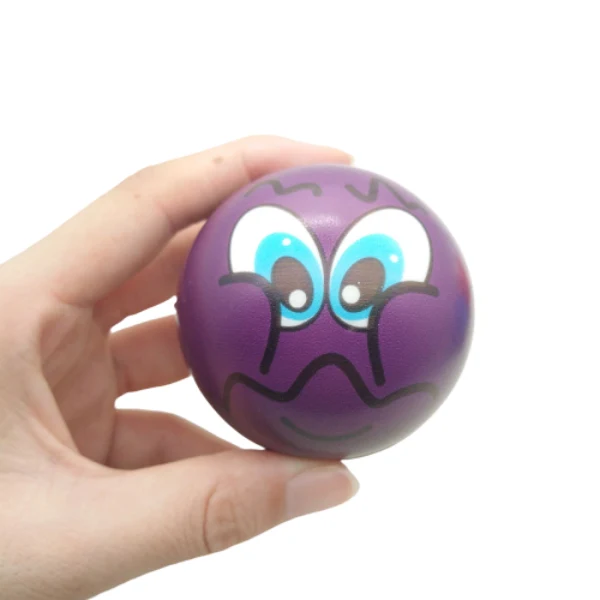 Balle Anti Stress Emoji x6