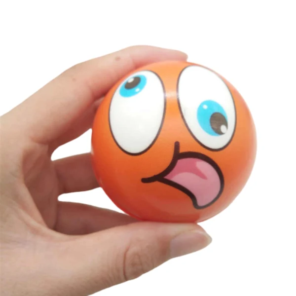 Balle Anti Stress Emoji x6