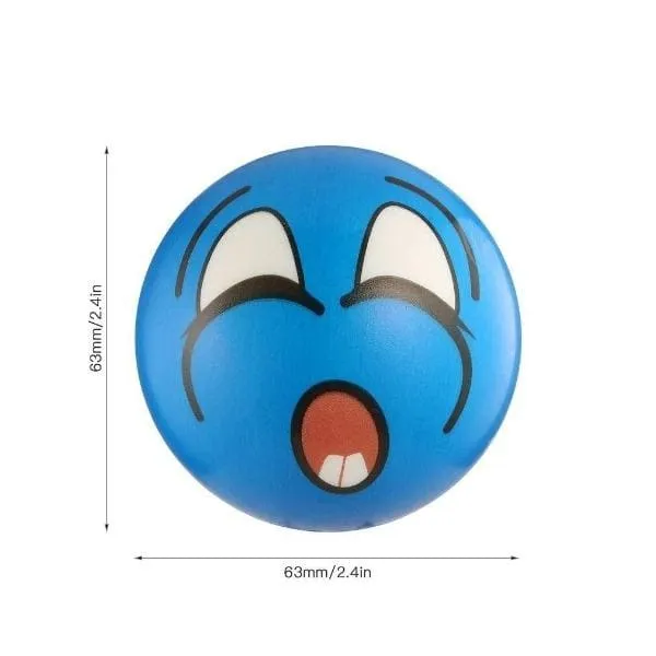 Balle Anti Stress Emoji x6