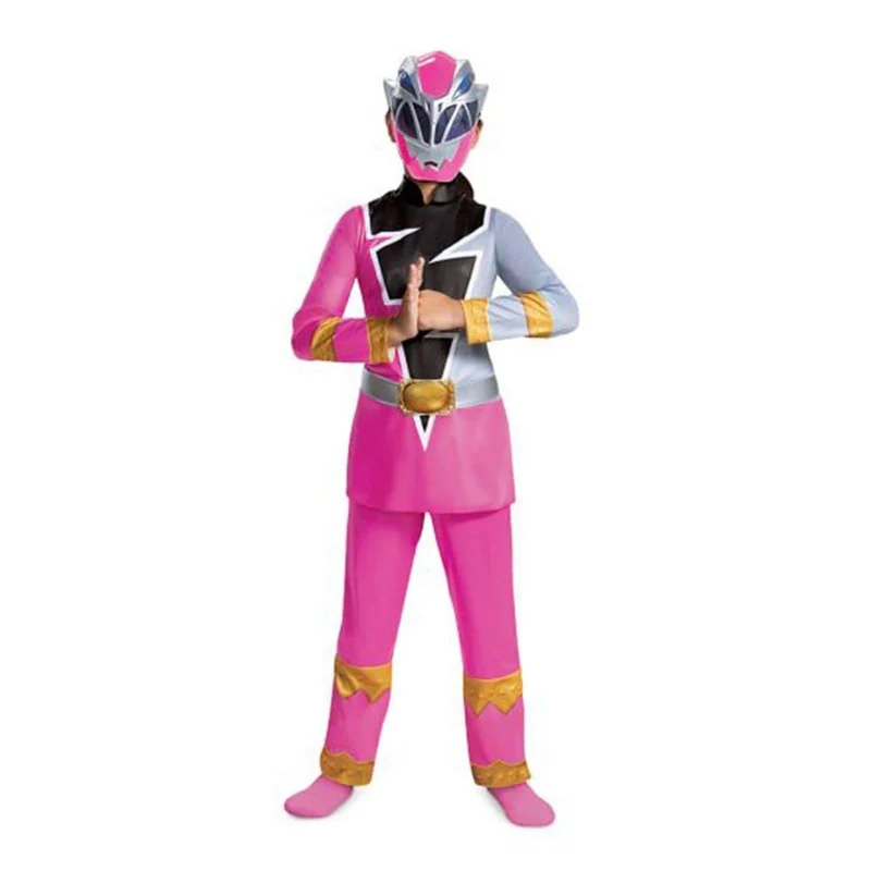 Pink Ranger Costume for Kids, Power Ranger Dino