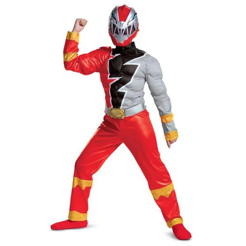 Red Ranger Costume for Kids, Power Rangers Dino