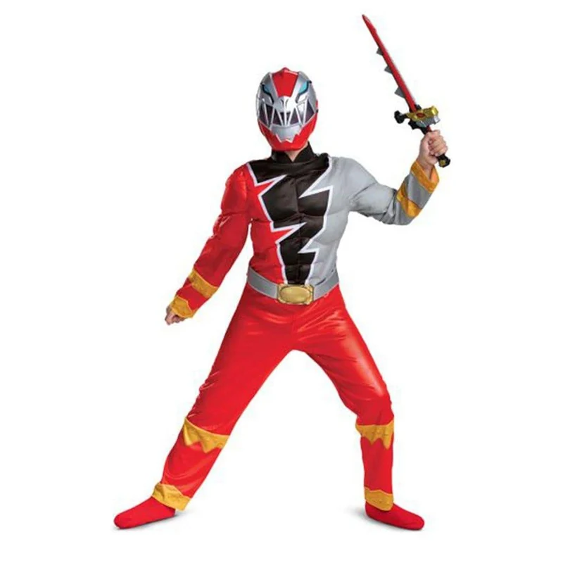 Red Ranger Costume for Kids, Power Rangers Dino