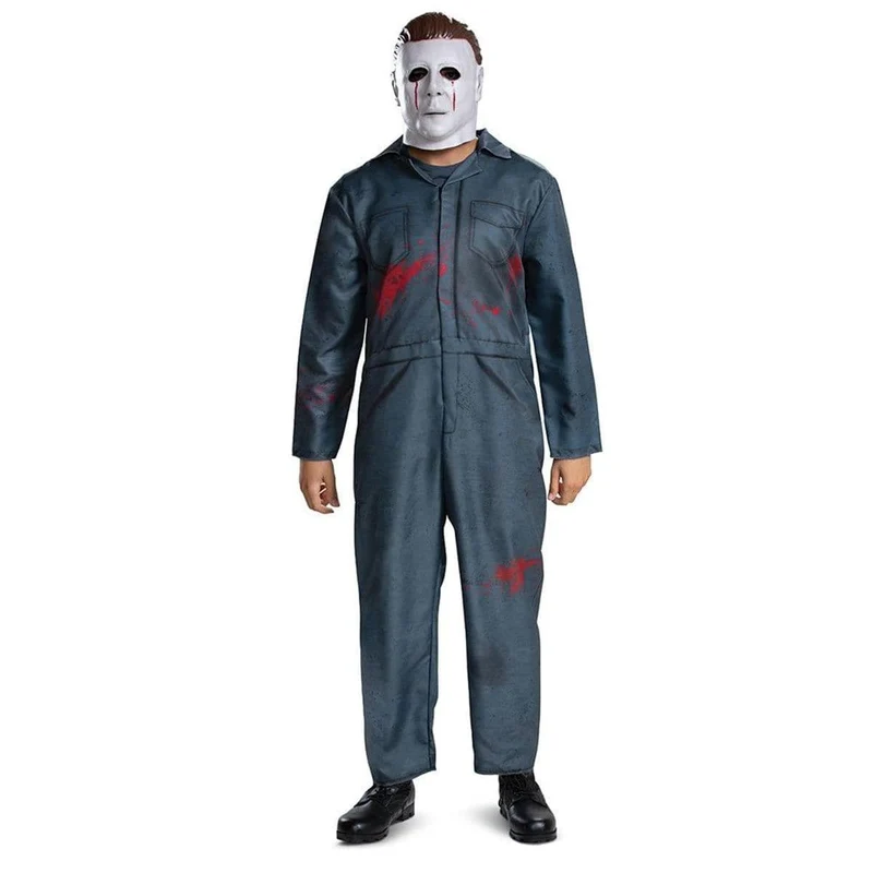 Michael Myers Deluxe Plus Size Costume for Adults, Halloween II