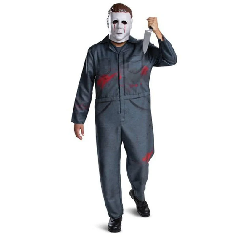 Michael Myers Deluxe Plus Size Costume for Adults, Halloween II