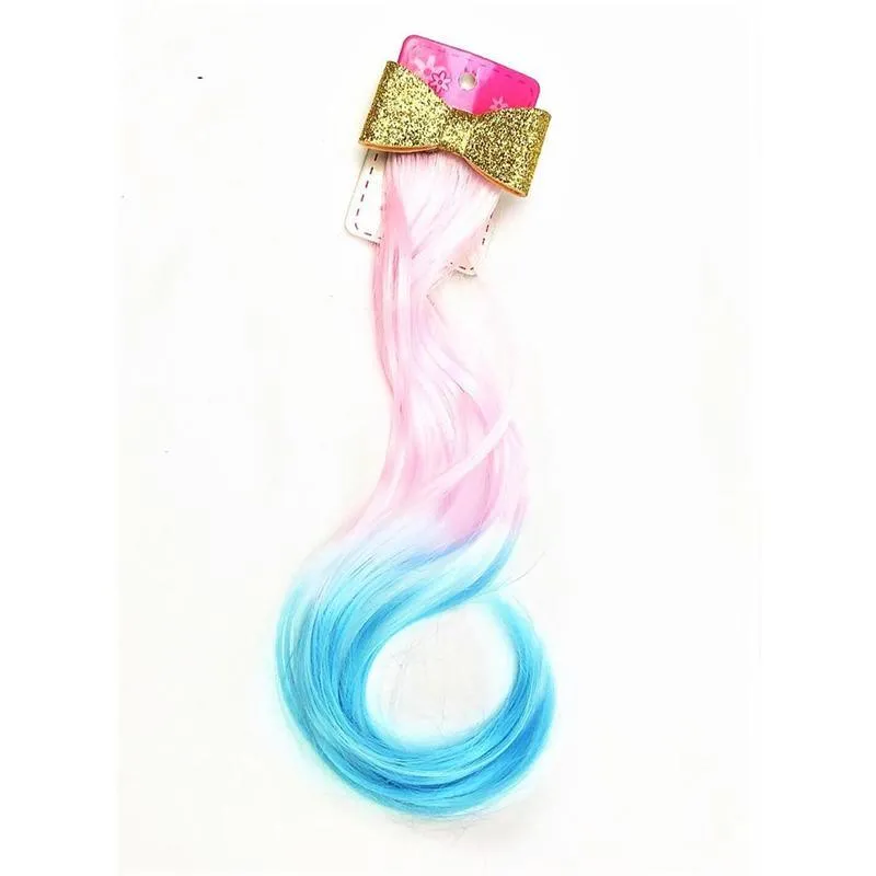 Unicorn Hair Extension With Clip for Kids