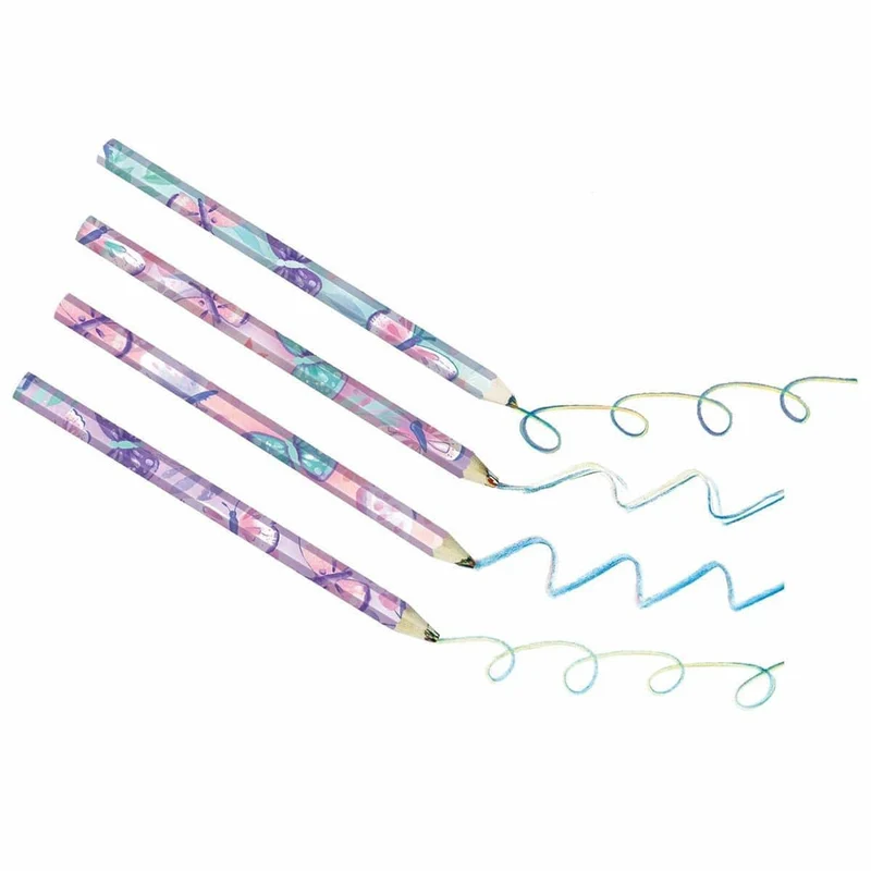 Flutter Party Color Pencil, 4 Count