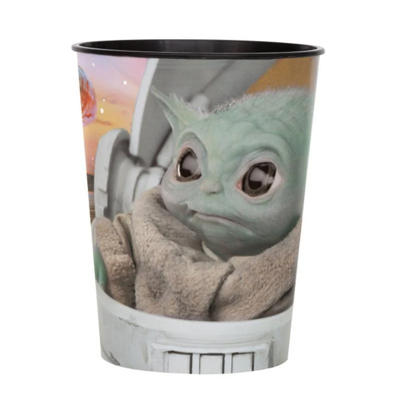 Baby Yoda plastic favor cup