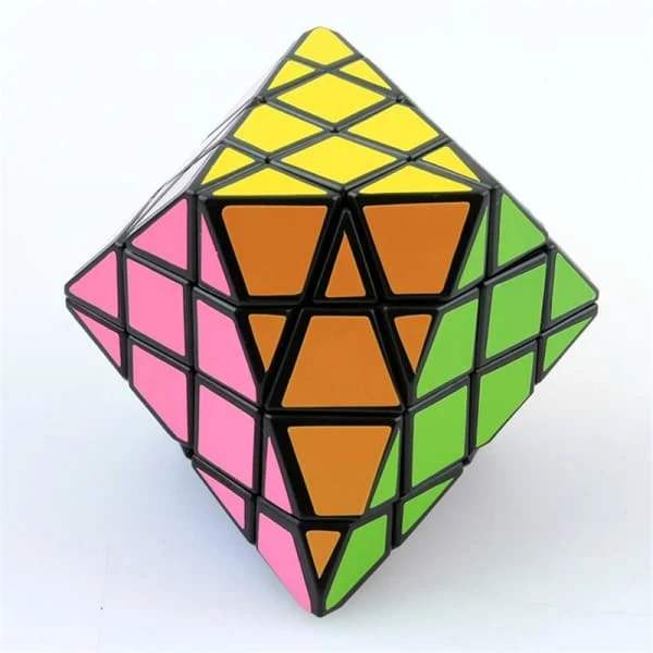 Diansheng Face Tournant Octaèdre 7x7x7cm
