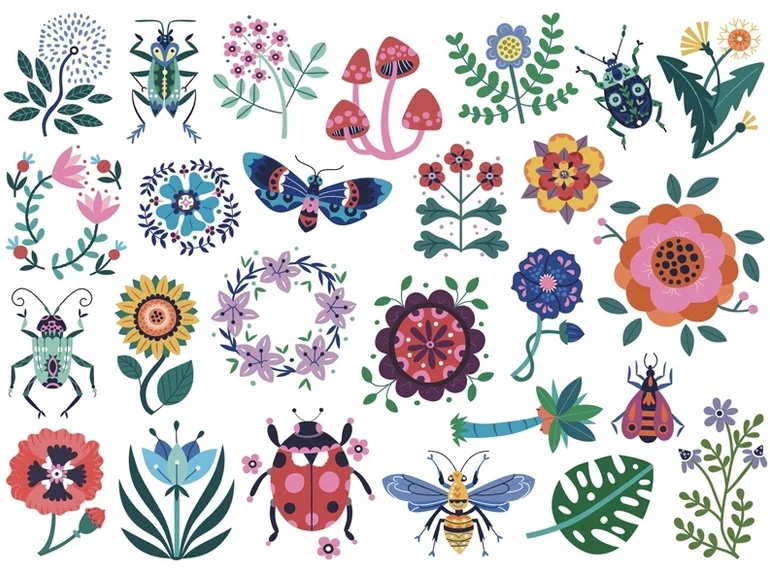 Mes P'Tits Tattoos - Fleurs