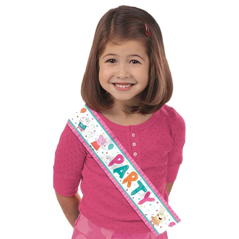 Peppa Pig Confetti Sash