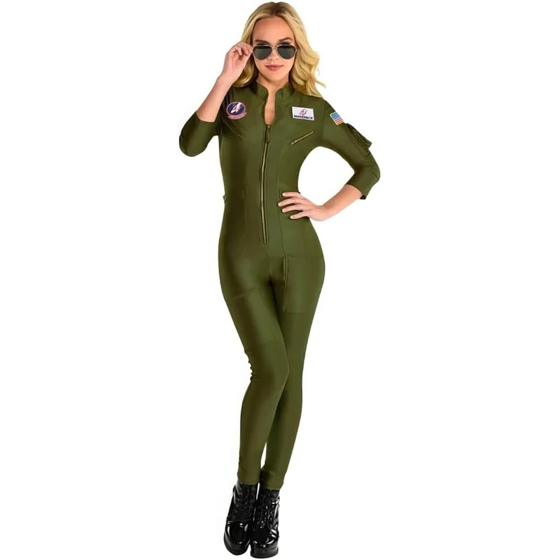 Flight Costume for Adults, Top Gun Maverick