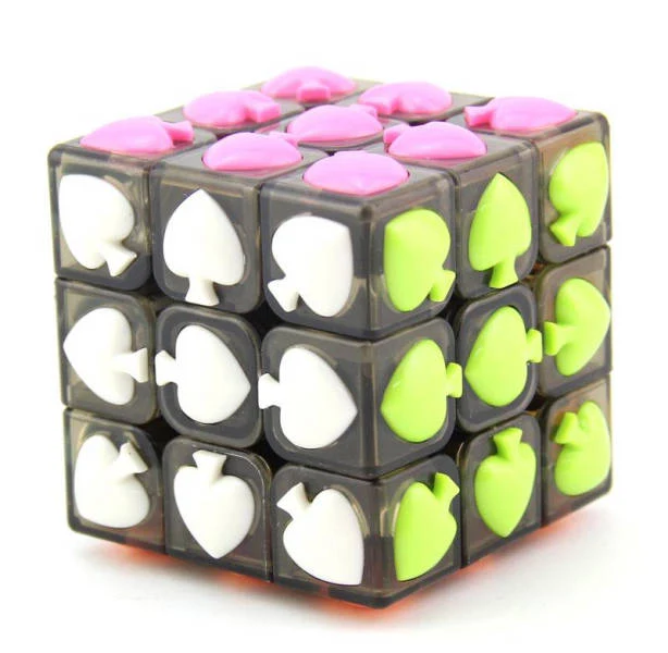 Rubik's Cube Spade 3x3 YJ