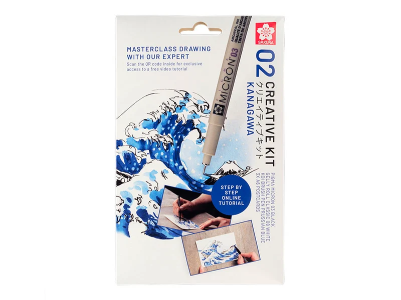 Kit de création Sakura - La grande Vague de Kanagawa