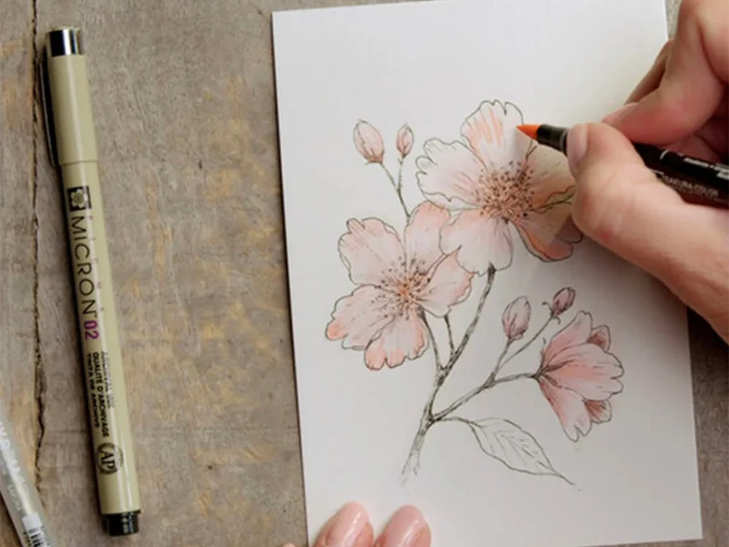 Kit de création Sakura - Fleurs de cerisier