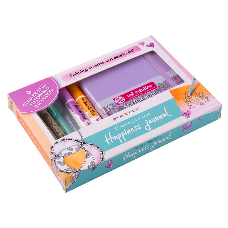 Set Journal du bonheur - Royal Talens