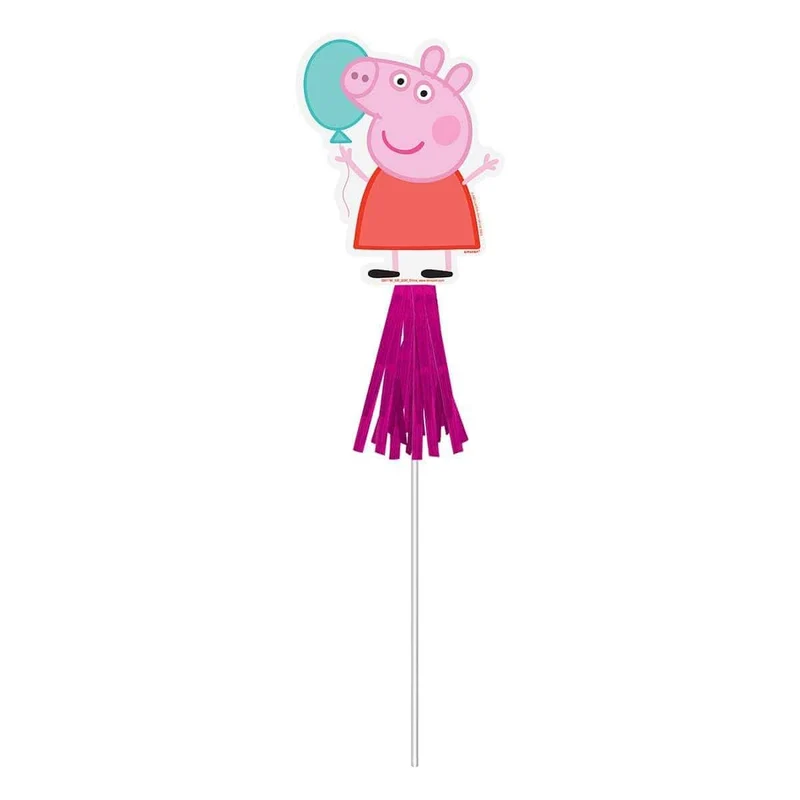 Peppa Pig Confetti Wands, 8 Count