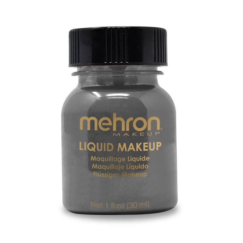 Mehron Monster grey liquid makeup, 1 ounce