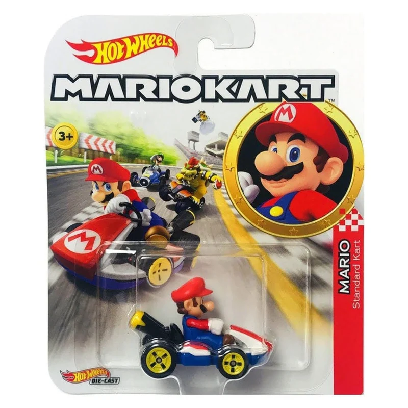 Super Mario, Mario Kart Hot Wheels toys, Assortment, 1 Count