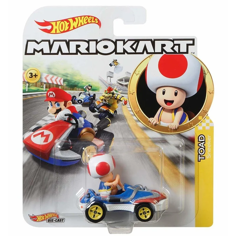 Super Mario, Mario Kart Hot Wheels toys, Assortment, 1 Count