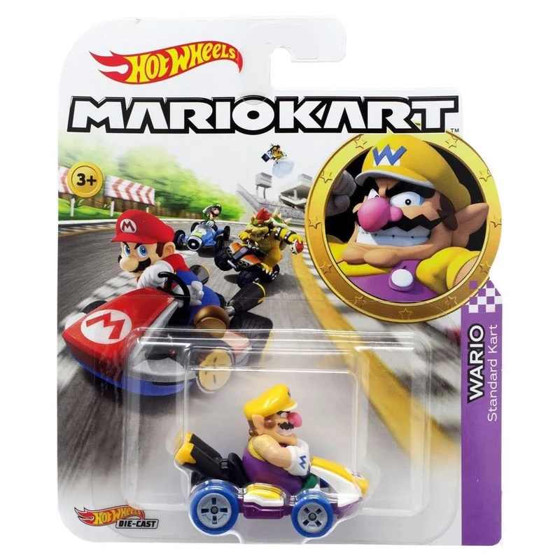 Super Mario, Mario Kart Hot Wheels toys, Assortment, 1 Count