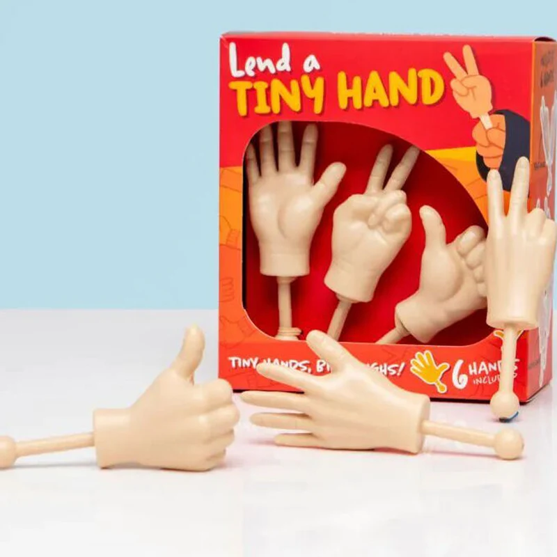Tiny Hands On Sticks Prank