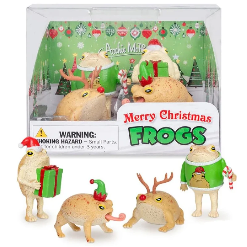 Christmas Frogs - Fa La La la La