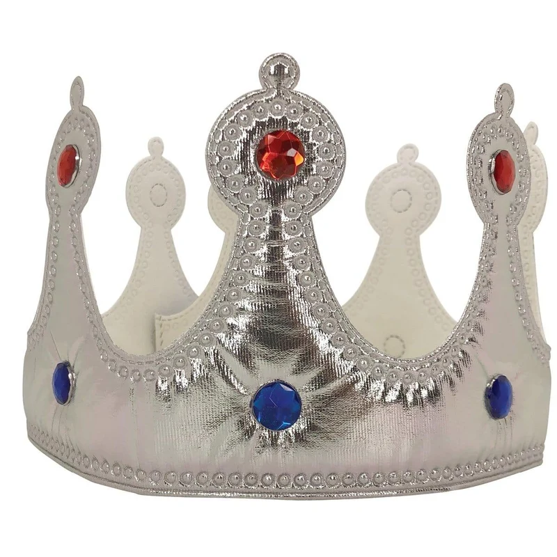 Silver crown for adults