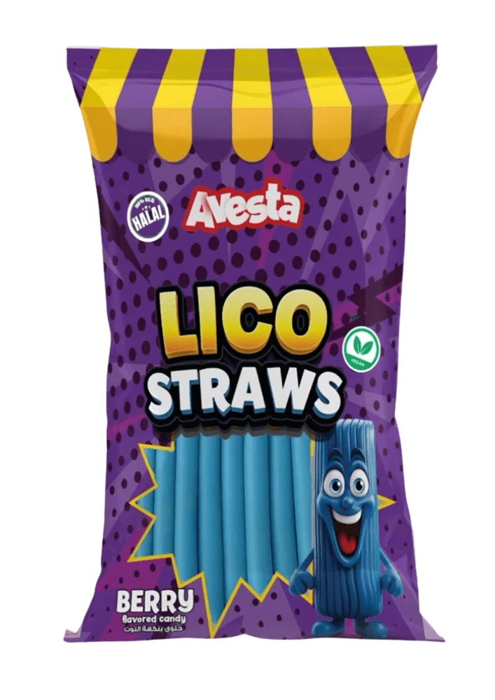 Avesta Lico Straws Berry