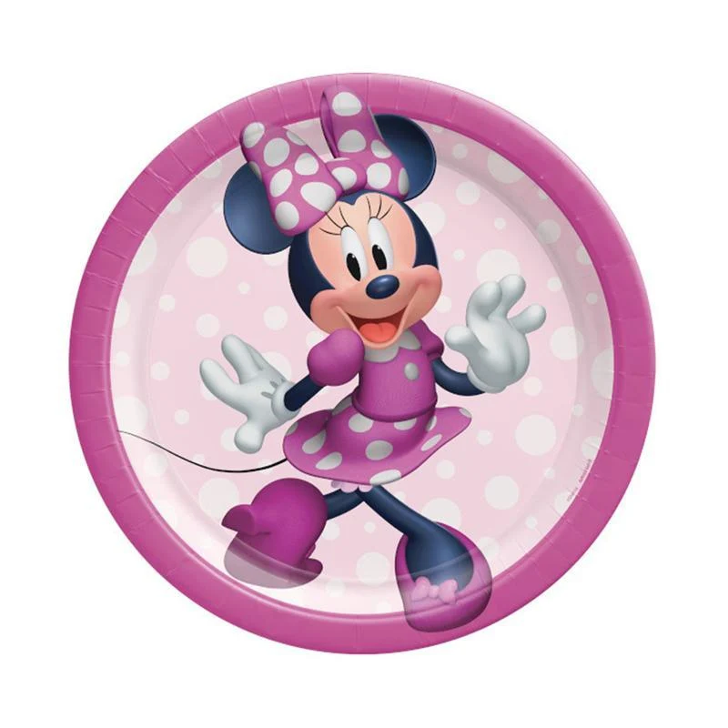 Minnie Mouse Forever Dessert Plates 7 inches, 8 per package