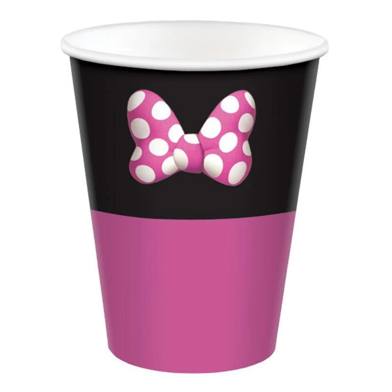 Minnie Mouse Forever paper cups 9 ounces, 8 per package