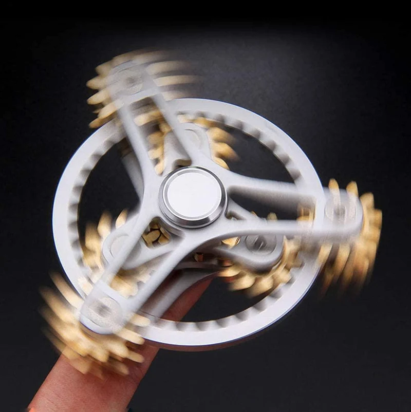 Hand Spinner Engrenage Rond