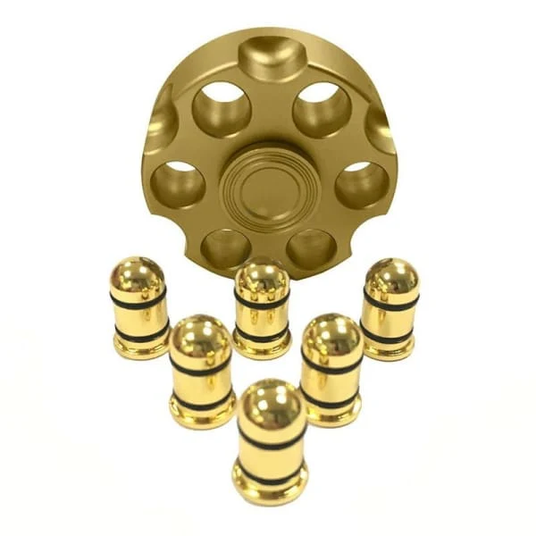Hand Spinner Tambor De Revolver