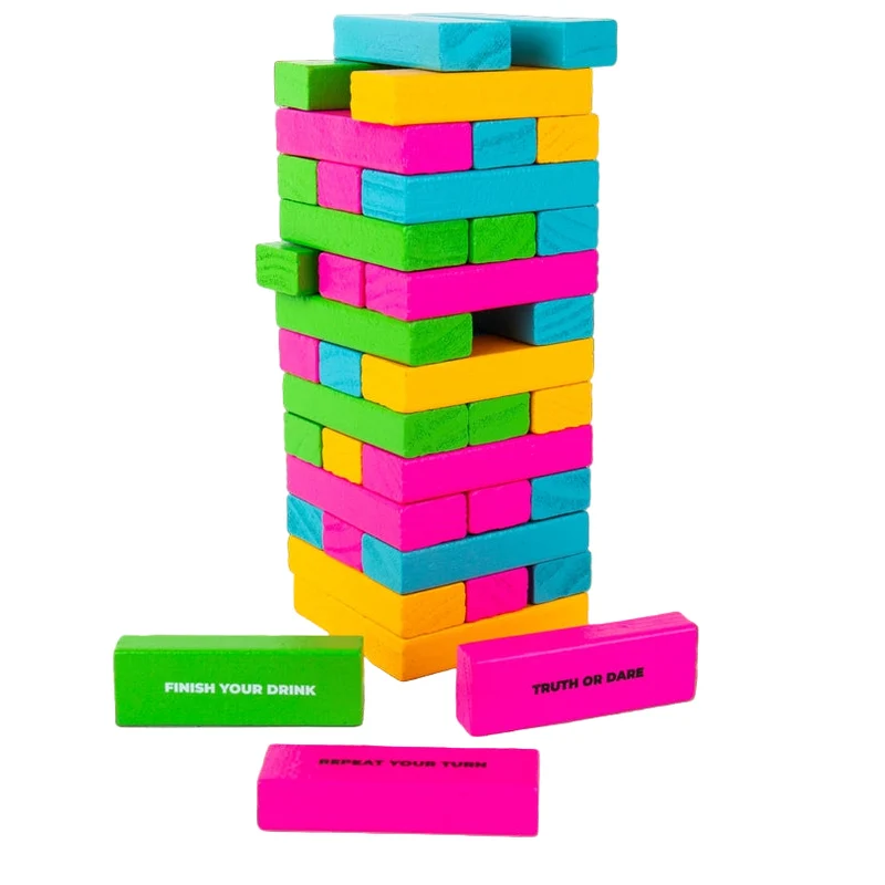 Tipsy Topple Tower Game