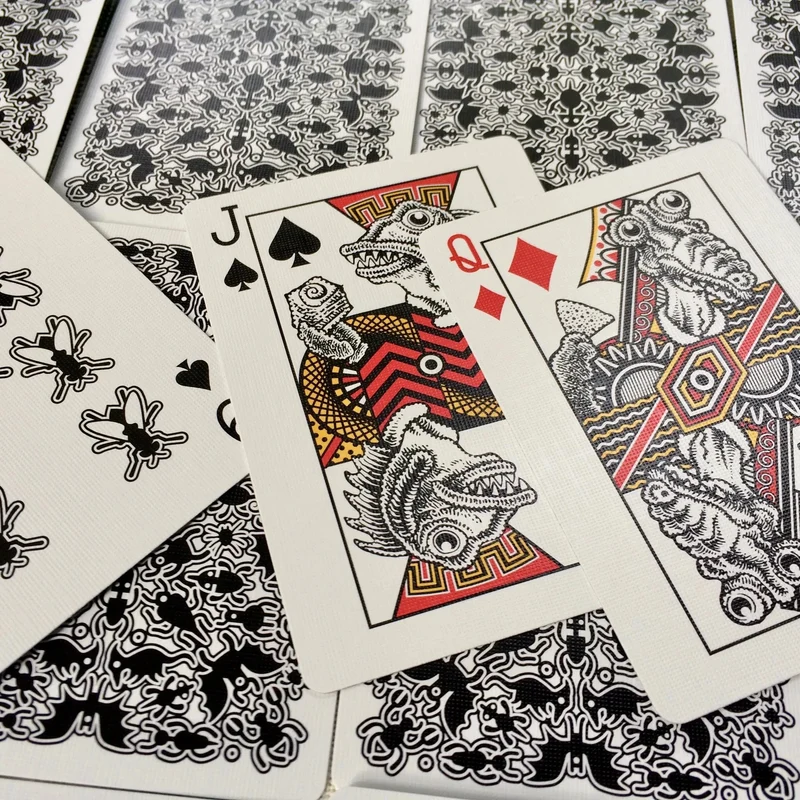 Creature Comfort Playing Cards (Black)