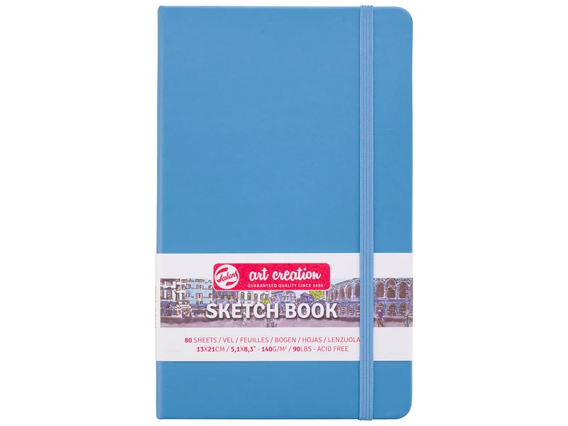 Carnet de Croquis Bleu Lac 9 x 14 cm - Talens Art Creation