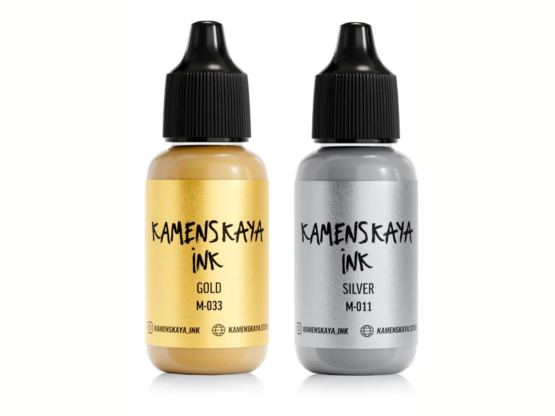 Peinture Liquide pour ornement 20 ml Argenté - Kamenskaya