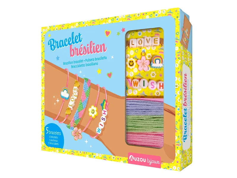 Coffret Bracelet Brésilien - Auzou