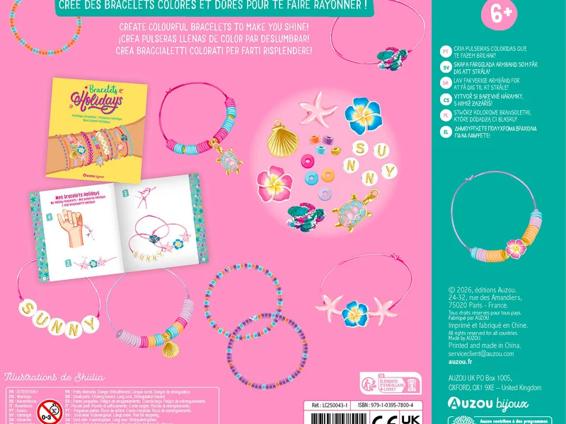 Coffret Bracelets Holidays - Auzou