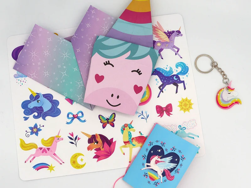 Activités 100% Licornes cartes à gratter - Auzou