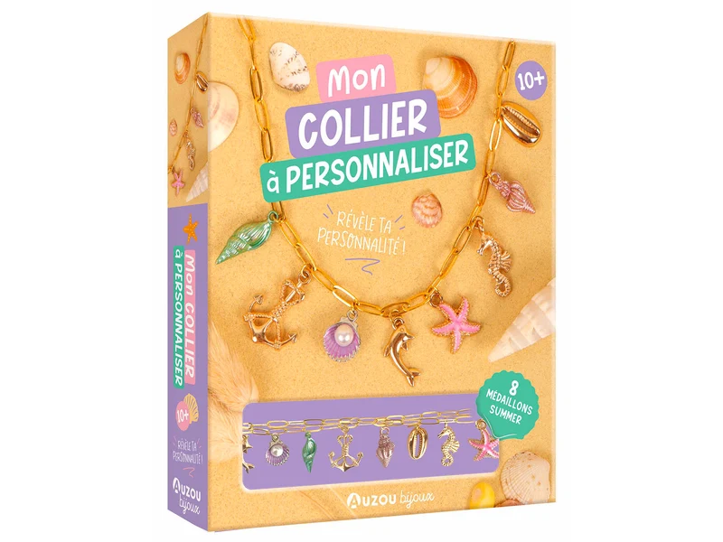 Coffret Mon Collier à Personnaliser - Auzou