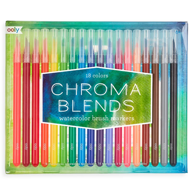 Chroma Blends Watercolor Brush Markers