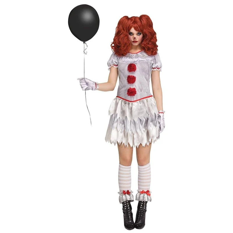 Carnevil Clown Costume for Adults