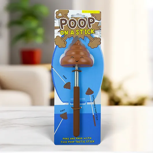 Poop on a Stick! - (stick expands)