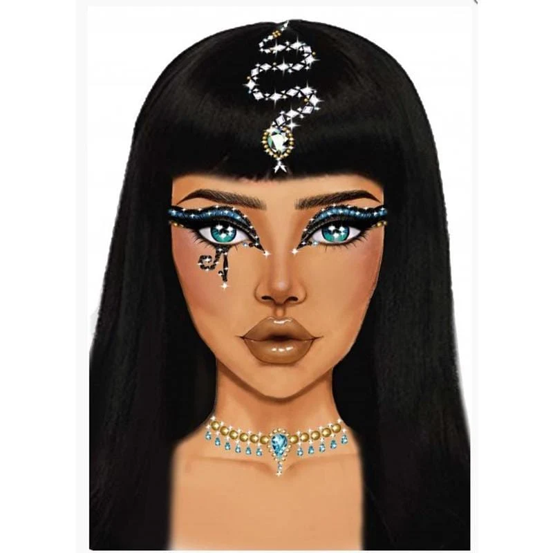 Cleopatra Adhesive Face Jewels