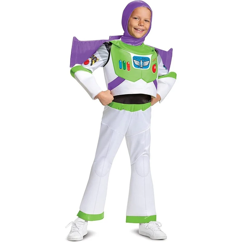 Buzz Lightyear Deluxe Costume for Kids, Toy Story